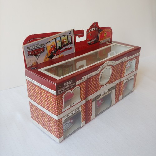 Disney Pixar Cars Mini Adventures Radiator Springs Fire Department Gift Pack New - Picture 3 of 10