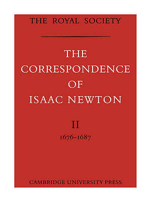 The Correspondence of Isaac Newton Newton Turnball Paperback Volume 2