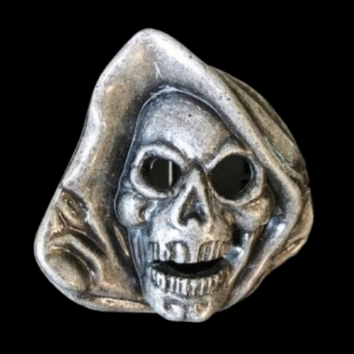 Grim Reaper Skull Skeleton Head Ghost Cool Punk Belt Buckle Belts Buckles - Picture 1 of 1