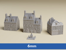 6mm Sainte-Marie-du-Mont village bundle | Detailed WWII tabletop terrain