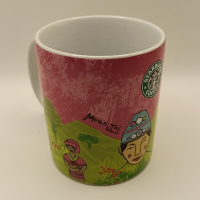 Starbucks Mug Tasse Thailand Muan Jai Blend Sehr Selten Rare Sammeltasse