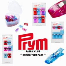 Prym Love Fabric Clips for Sewing Patchwork Quilting Pin Alternative
