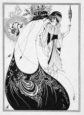 Salomé, Plate 5 : Aubrey Beardsley : 1906 : Archival Art Print