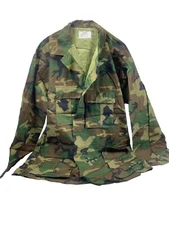 USMC Camo Shirt, Transitional Camo Large Short NOS