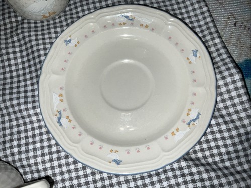 6 tazas y 4 platillos vintage de gres de ladrillo tía Rhody - Imagen 12 de 15