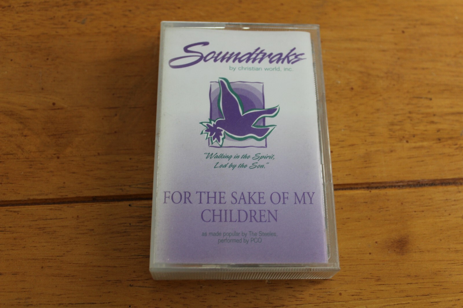FOR THE SAKE OF MY CHILDREN PERFORMANCE TRACK ACCOMPANIMENT CASSETTE W/ LYRICS