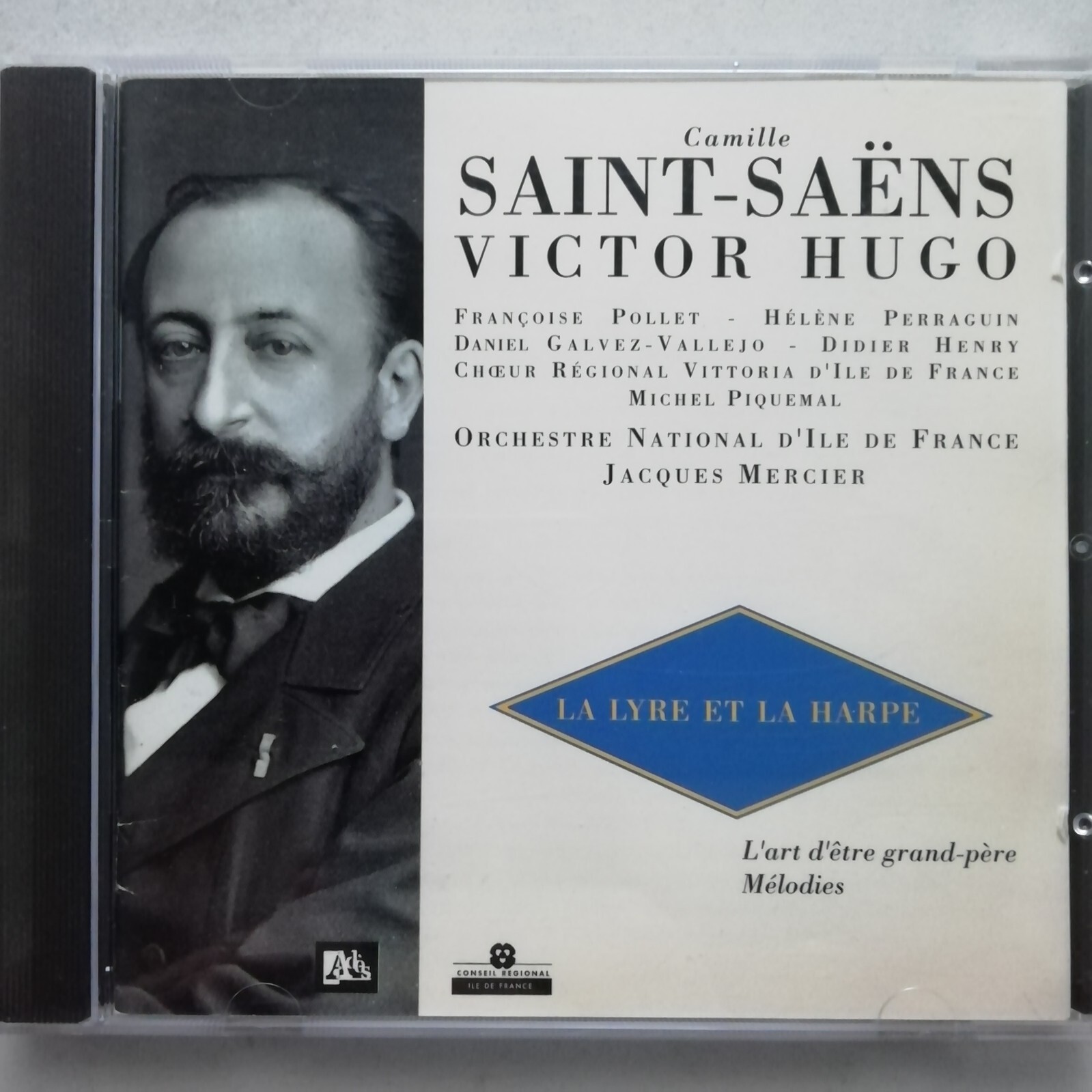 Saint-Saëns: La Lyre et la Harpe / Mercier etc. / Adès CD 204222