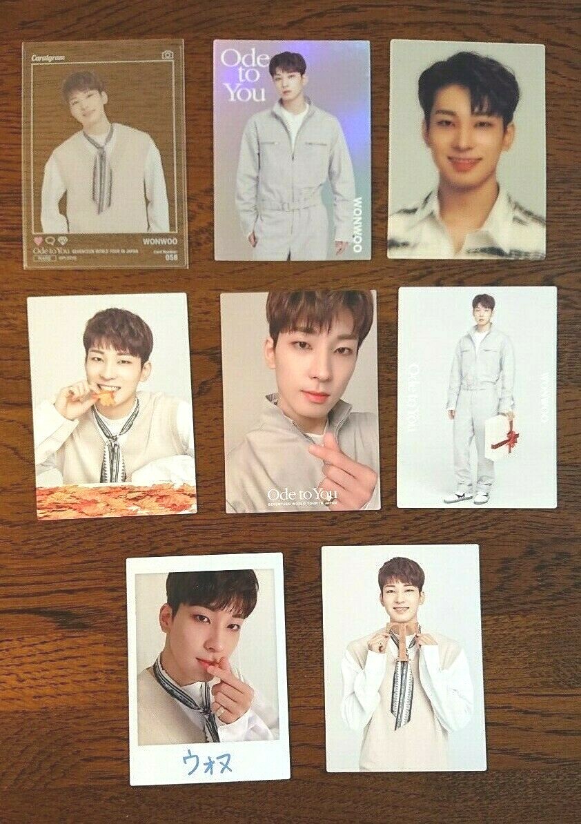 WONWOO 'Ode to You' JAPAN Tour Limited Official Photocard