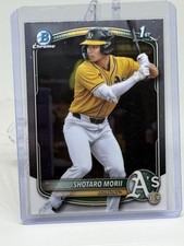 2025 Bowman Chrome Shotaro Mori 1st Bowman Base #BCP-170 Prospect Rookie 🔥