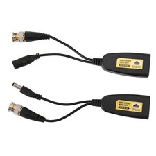 New Anti-Interference BNC To POE Adapter Balun Connector For Surveillance