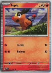 Tepig 011/086 White Flare