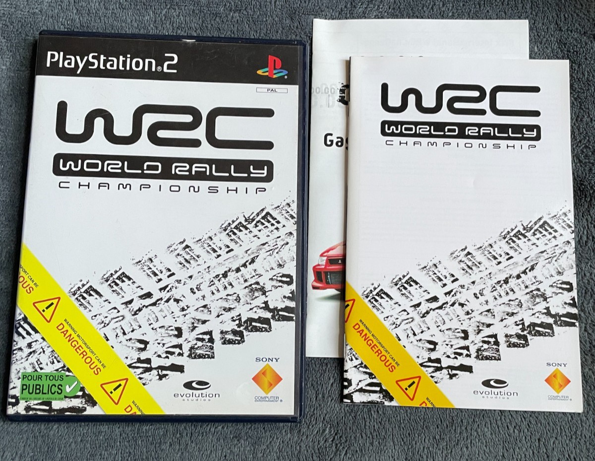 World Rally Championship WRC 1 complet sur Playstation 2 PS2 - FR
