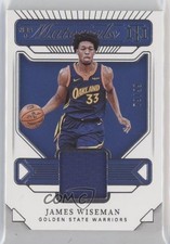 2021-22 Panini National Treasures NBA Materials 79/99 James Wiseman #NM-JWS 0w15