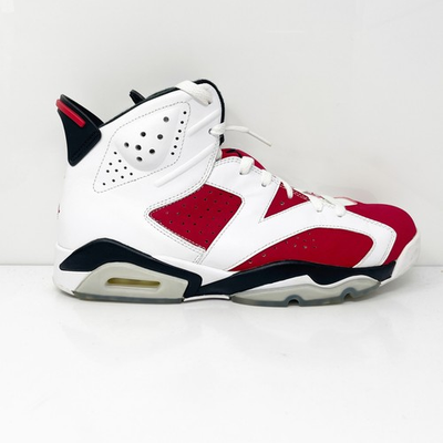 #ad Nike Mens Air Jordan 6 384664 160 White Basketball Shoes Sneakers Size 10 $68.24