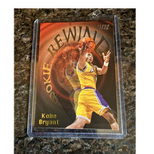 Fleer 1997-98 Fleer Kobe Bryant Lakers Rookie Rewind Insert #3/10 NBA