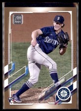 2021 Topps Update Gold Joey Gerber Seattle Mariners US102 /2021