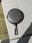 GRISWOLD No. 3 Cast Iron Skillet Small Logo Erie, PA Double Spout solid!
