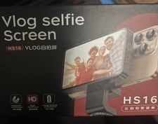 Magnetic Phone Vlog Selfie Monitor Screen Wireless Recording.