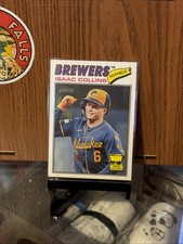 2026 Topps Heritage Isaac Collins #102 All-Star Rookie Cup Brewers