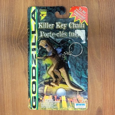 Godzilla Biting Jaw Killer Key Chain Figure Equity Toys Irwin 1998