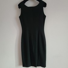 Black Sleeveless Cocktail Mini Dress 90's Size 2