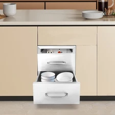 BBQ Island Drawer Kitchen Drawer Stainless Steel Pull-out Drawer Flush Mounted