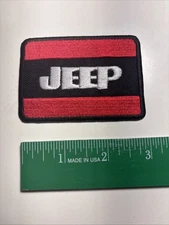 JEEP Car Auto Automobile Driving Embroidered CLOTHING HAT BADGE PATCH Emblem HTF