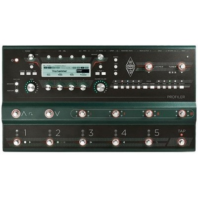 Kemper Profiler Stage Guitar Amp Multi-Effekt Prozessor 5 Fuß Controller Rig