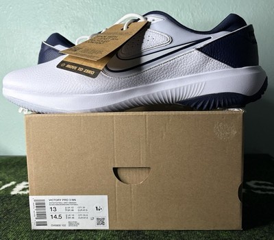 US Men's 13 - Nike Victory Pro 3 Golf ''White Aquarius Blue'' DV6800-102