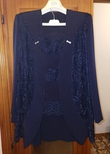 Abito esclusivo sartoriale da cerimonia atelier Silva Ernesti taglia 48