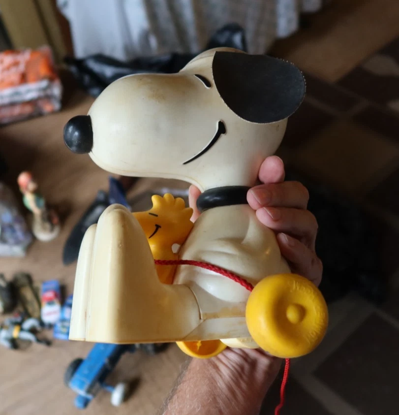 Snoopy Pull Toy Vintage & Antique Toys | eBay