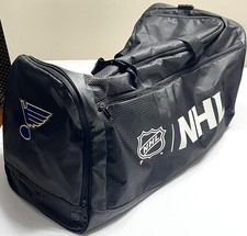 NEW! PRO STL Blues Logo Hockey Equipment Large Bag Fanatics NHL 24 X 13 X 12
