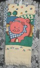 VTG PIG 3 PIECE KITCHEN COMBO TOWEL POT HOLDER MAGNET K MART NEW — photo 3