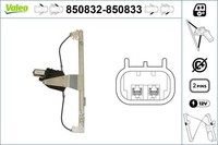 Valeo 850833 Fensterheber Vorne Rechts Passend FüR Fiat