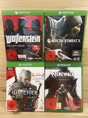 Xbox One Spiel   Werewolf: The Apocalypse WOLFENSTEIN Witcher MORTAL KOMBAT #B31