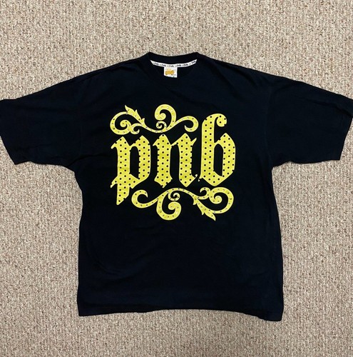 Vintage 90s PNB Nation Rap Hip Hop Shirt XXL Bling Nas Eminem Biggie Supreme Black - Bild 1 von 10