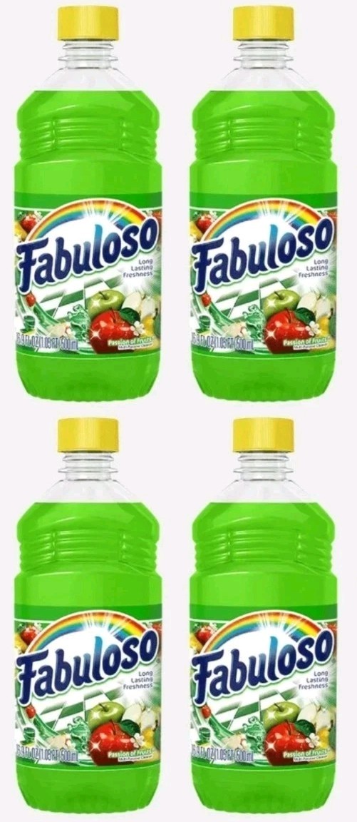 2 Packs Fabuloso Passion of Fruits Multi-Purpose Cleaner, 500ml