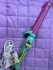 Beachwaver B1 BW166 Rotating Curling Iron Desert Night Pink Cactus Neon