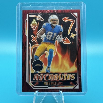 2022 Panini Phoenix - Hot Routes Mike Williams #HR-17 Red /199