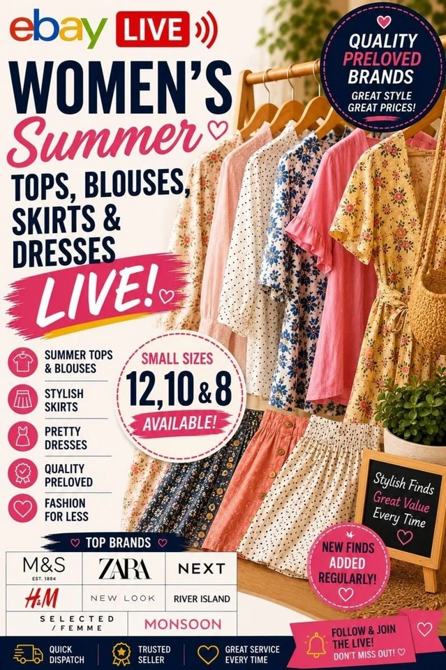 Women Preloved Dresses, Skirts, Tops, Shorts , T Shirt etc Small Sizes Shoe