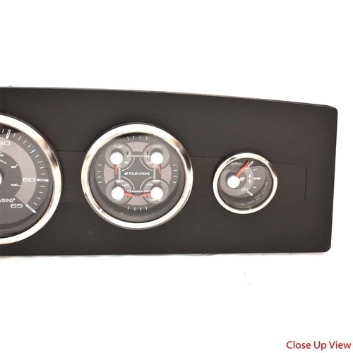 Four Winns Boat Gauge Panel 024-4524 | 224 Funship Mercury Inboard - Picture 4 of 6