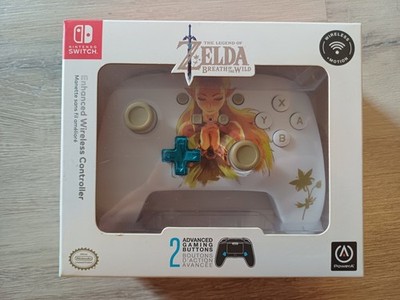 Nintendo Switch Wireless Controller Zelda Breath of the Wild + OVP aufgearbeitet