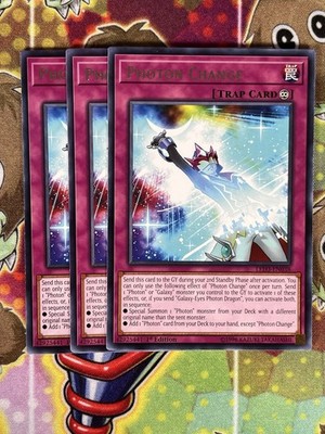 Yugioh Photon Change LED3-EN038 Playset