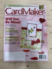 CardMaker Magazine January 2011 Vol 7 Issue 1 Card Crafting Paper Projects