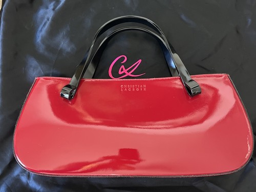 Vintage Christian La Croix  Burgundy Bag