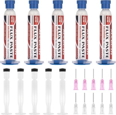 5 Stück Flussmittel Löten 10mL No Clean Lötflussmittel Bleifreies Solder Flux Pa