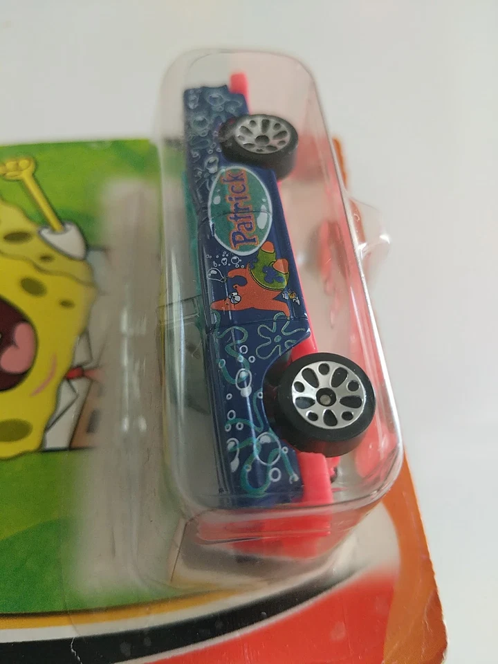 NIP Matchbox Nickelodeon SpongeBob Squarepants 1955 Chevy Bel Air, Purple, 1/64 - Image 3 of 4