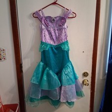 Disney Little Mermaid Ariel Costume 7/8 VGUC