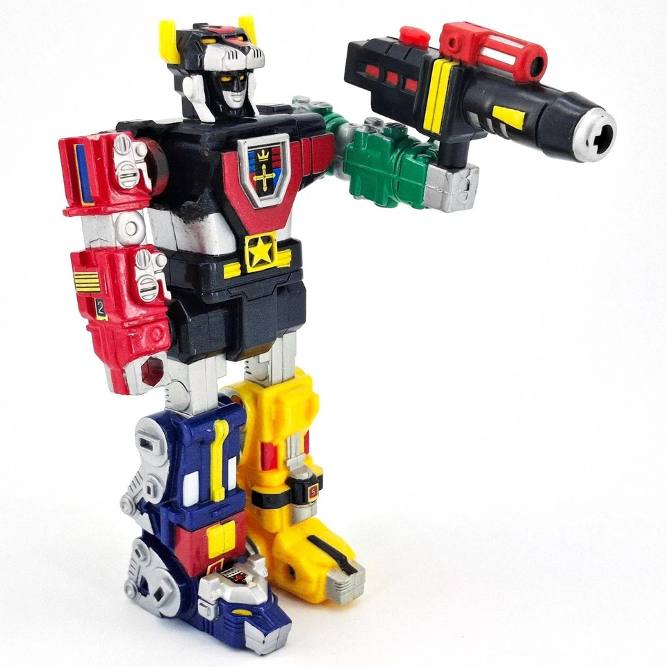 Voltron Third Dimension 6" Figure 1998 Trendmasters Vintage Lion Force DAMAGED - Image 2 of 4