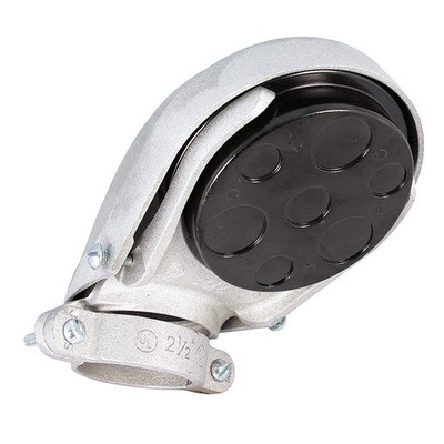 RACO 2410 Caps,Aluminum,Overall L 8in 19L553